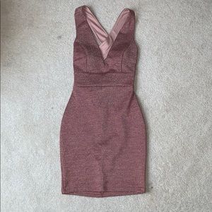Pink glittery dress